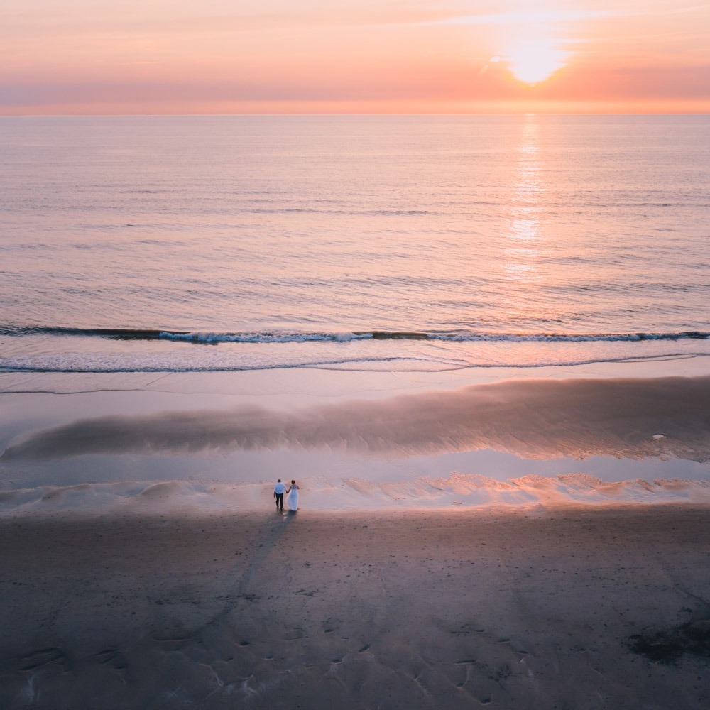 drone fotografie op je bruiloft