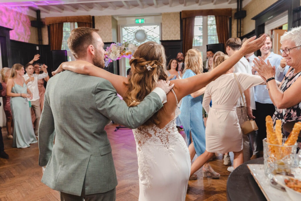 feest fotografie op je bruiloft